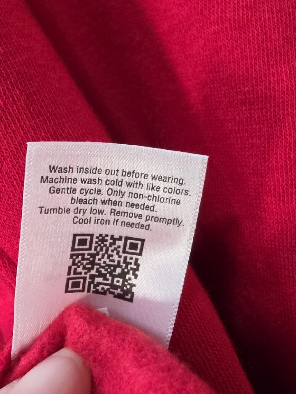 SO Cropped Red Crewneck Sweatshirt - Medium - Picture 7 of 8